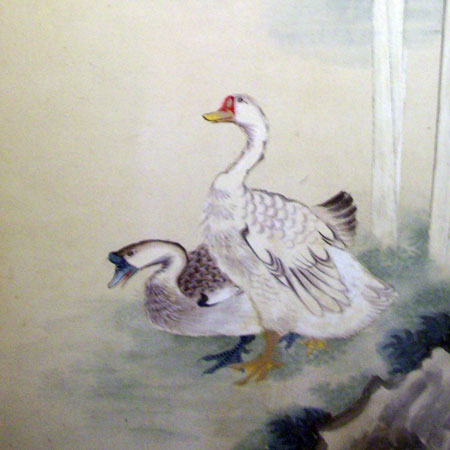 舒春齋：花鳥四屏之二