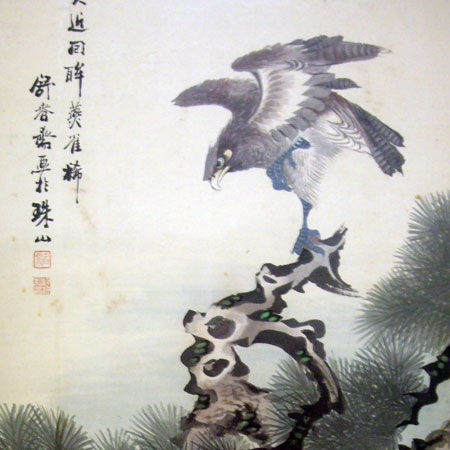 舒春齋：花鳥四屏之三